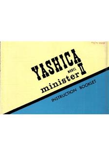 Yashica Minister 1 manual. Camera Instructions.